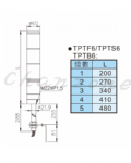 天得科技 積層式警示燈 TPTF6 TPTS6 TPTB6